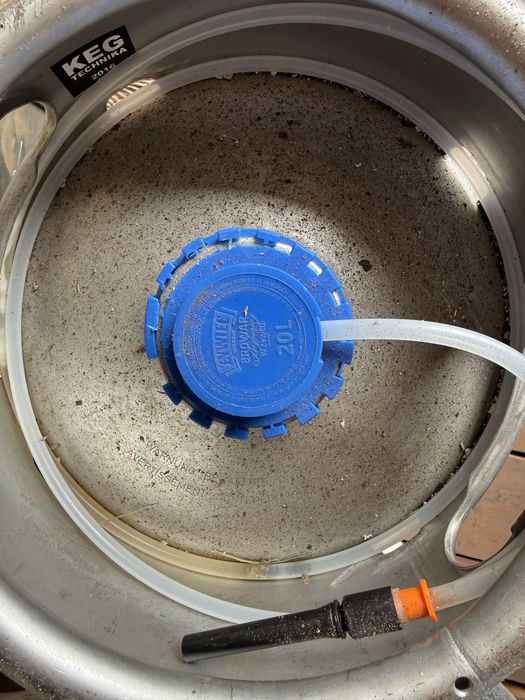 Kega keg po piwie 20l