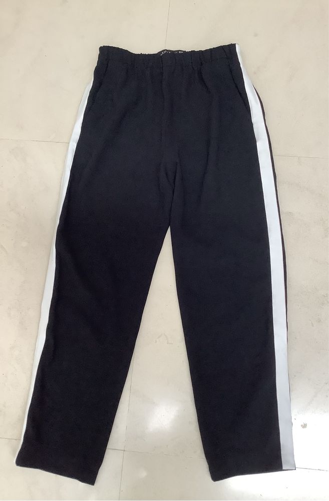 Calças com elástico Zara
