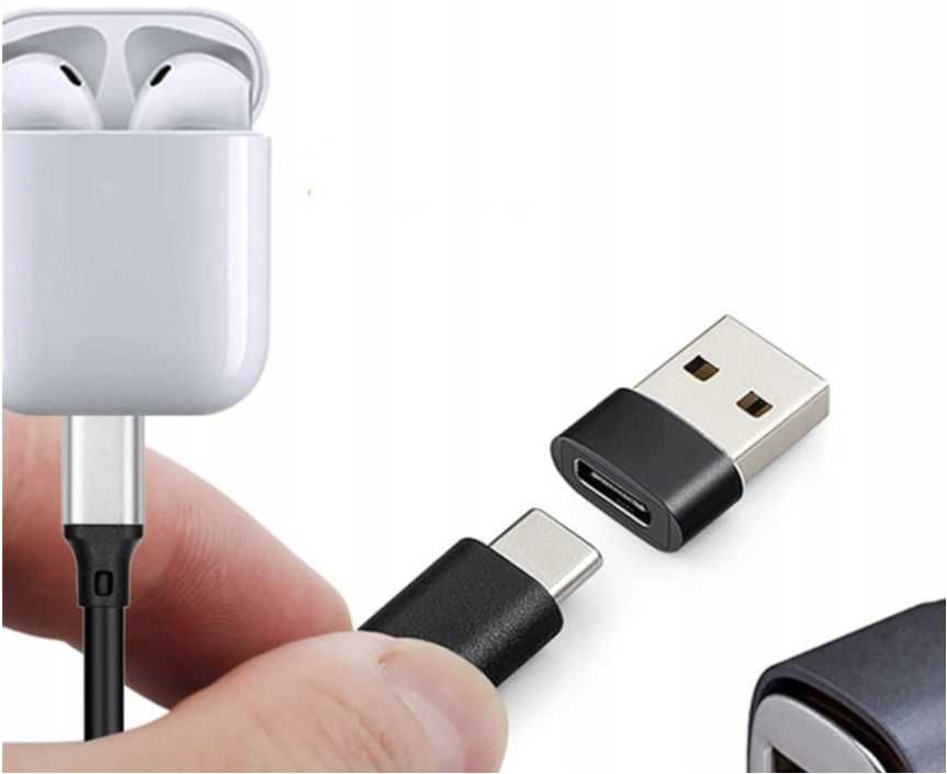 ADAPTER Przejściówka OTG typ C USB-C do USB A 2.0