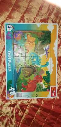 Puzzle Dinozaury