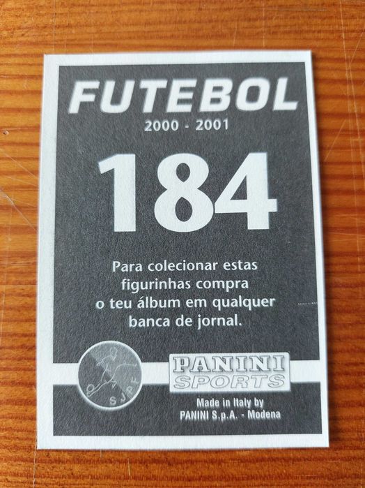 Cromo Ricardo Carvalho, Alverca, 00-01 (Rookie)