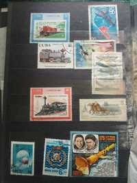 Колекція поштових марок 70-х, 80-х років.