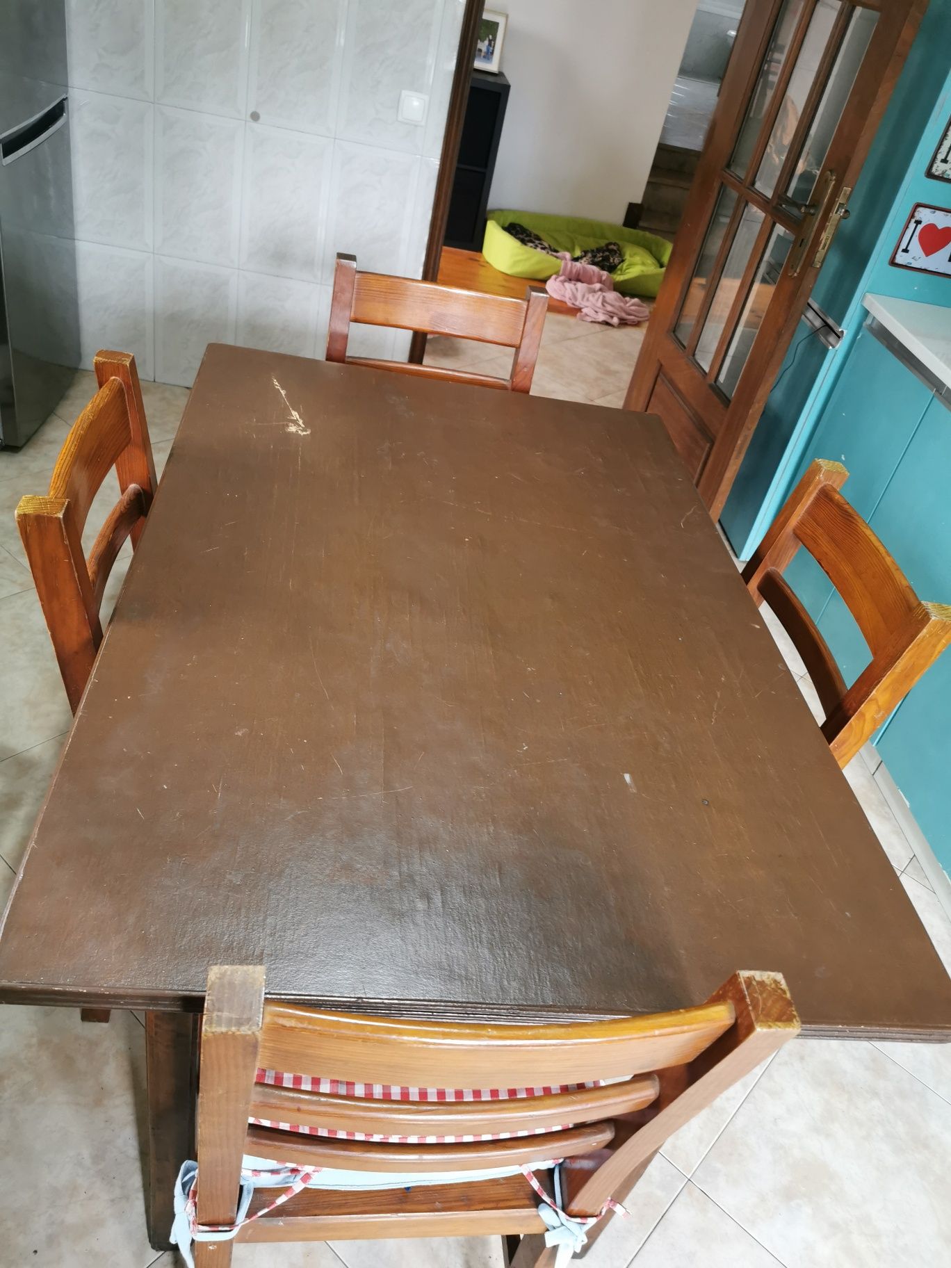 Conjunto Refeição mesa+cadeiras