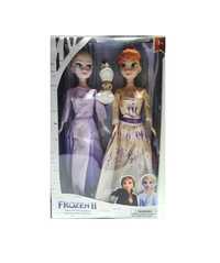 LALKI FROZEN 2 Kraina Lodu II 2 Elsa i Anna 30 cm + Olaf