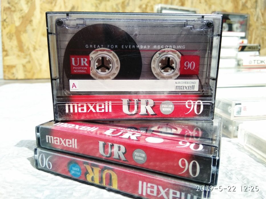 Аудіо касети 90 хв TDK SONY BASF