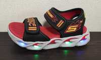 Skechers Lights сандалии босоножки с мигалками, размер 33,5