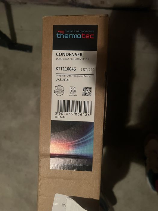 Skrapalacz/kondensator Audi