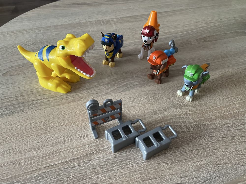Psi Patrol Figurki w akcji Chase Marshall Zuma Rocky Paw Patrol