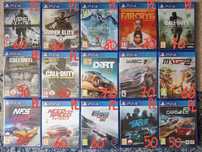 Gry PS4 PS5 wyścigi, strzelanki, akcja