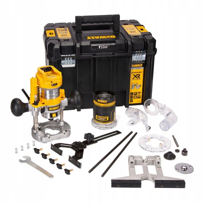 DeWALT DCW604NT 18V XR Frezarka akumulatorowa, zestaw