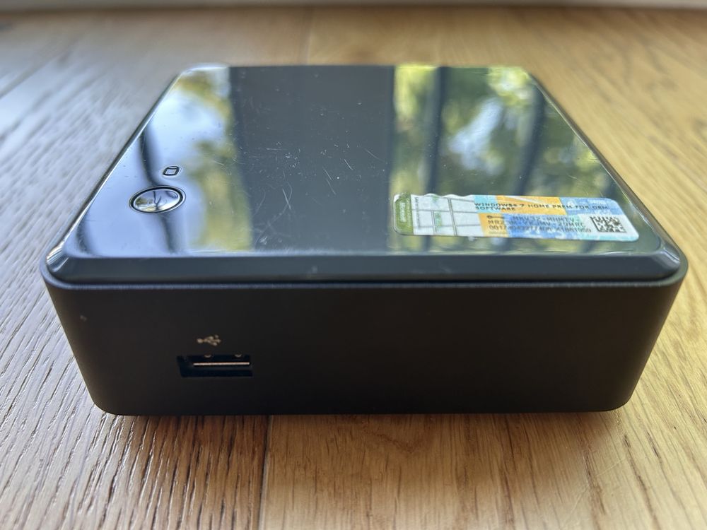Intel NUC DCCP847DYE + 10 GB RAM + 128 GB mSATA SSD – bez zasilacza