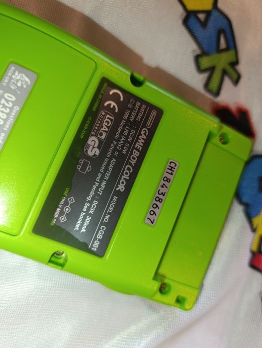 Konsola Nintendo Game Boy Color zielona super stan sprawna