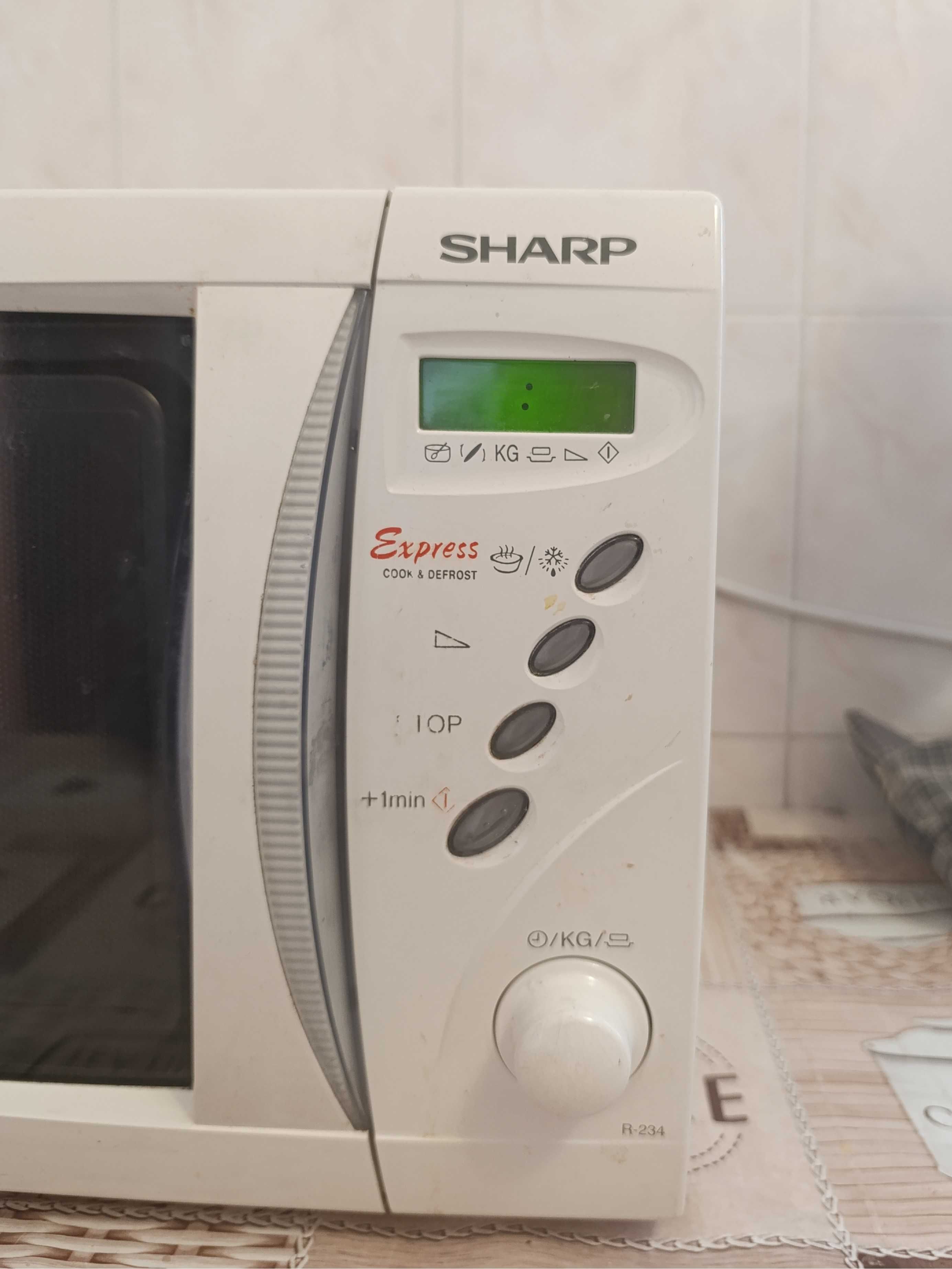 Мікрохвильовка Sharp як нова. Микроволновка Sharp