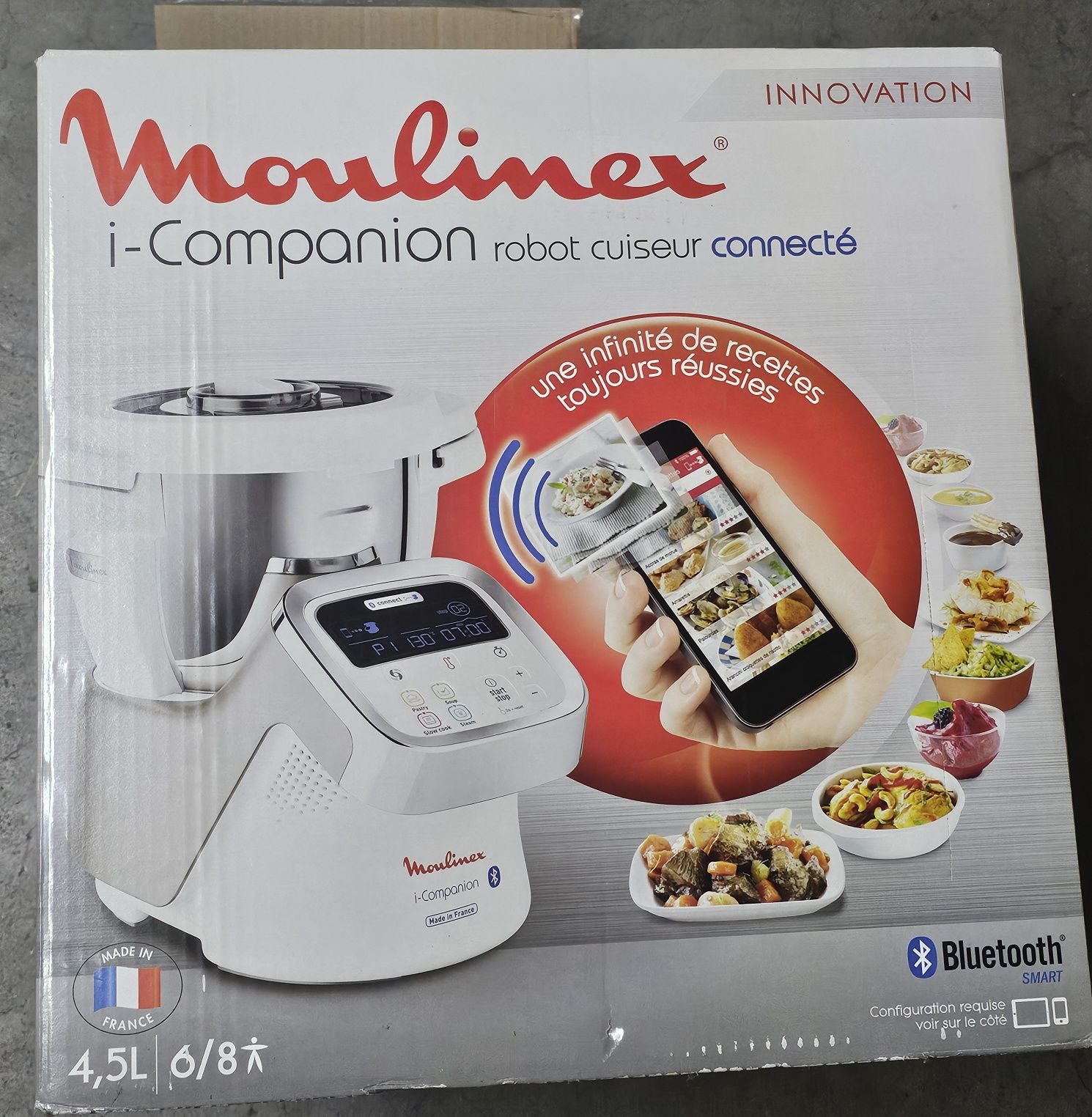 Robot de cozinha Moulinex I-companion connecté