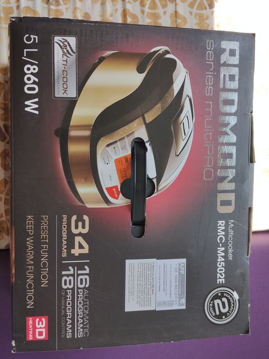 Robot de cozinha (34 PROGRAMAS) Multicooker Redmond