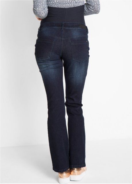 B.P.C ciążowe jeansy ciemne bootcut r.50