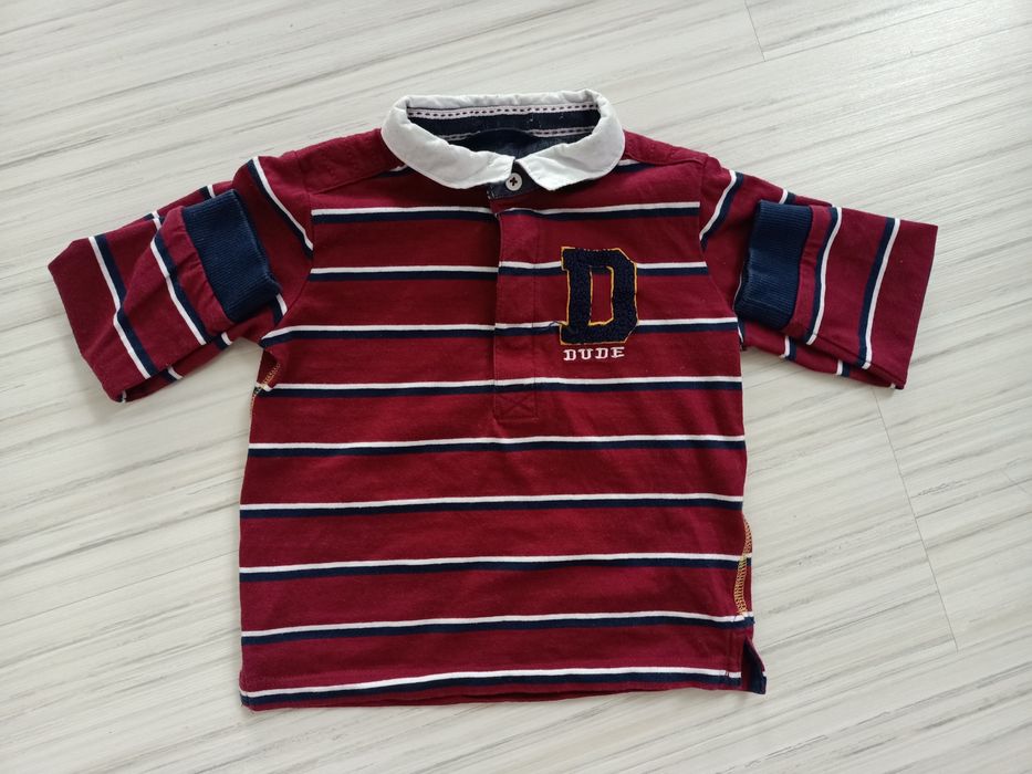 Bluzka polo chłopięca rozmiar 80/86