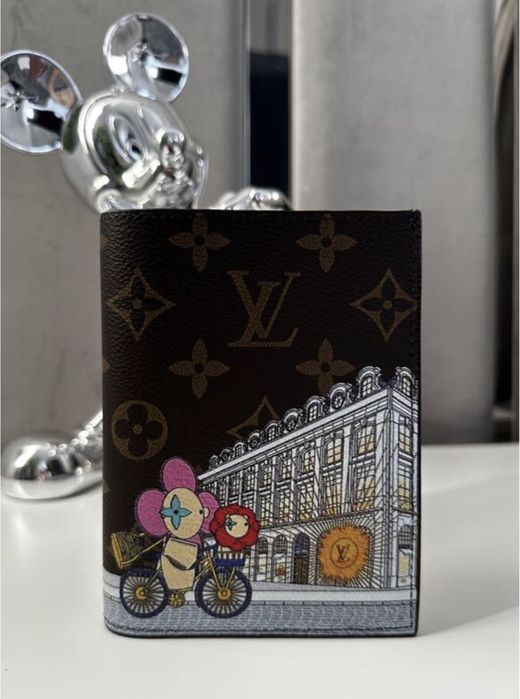 Louis Vuitton обложка на паспорт обкладинка с милым дизайном