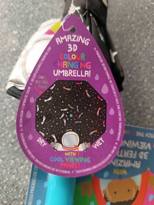 Guarda chuva para crianças 3D