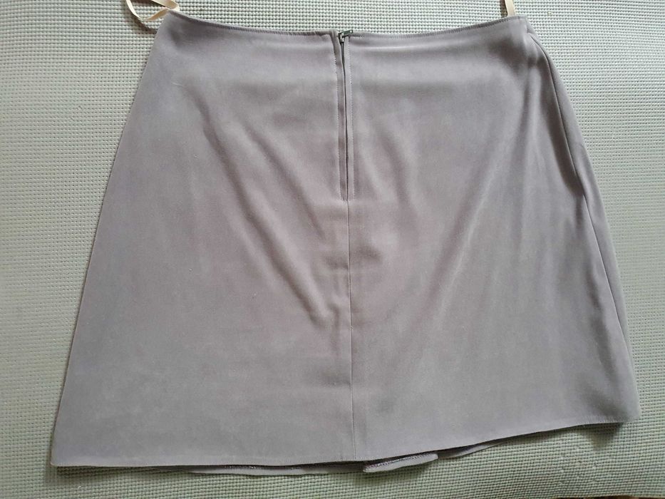 Szara mini spódniczka