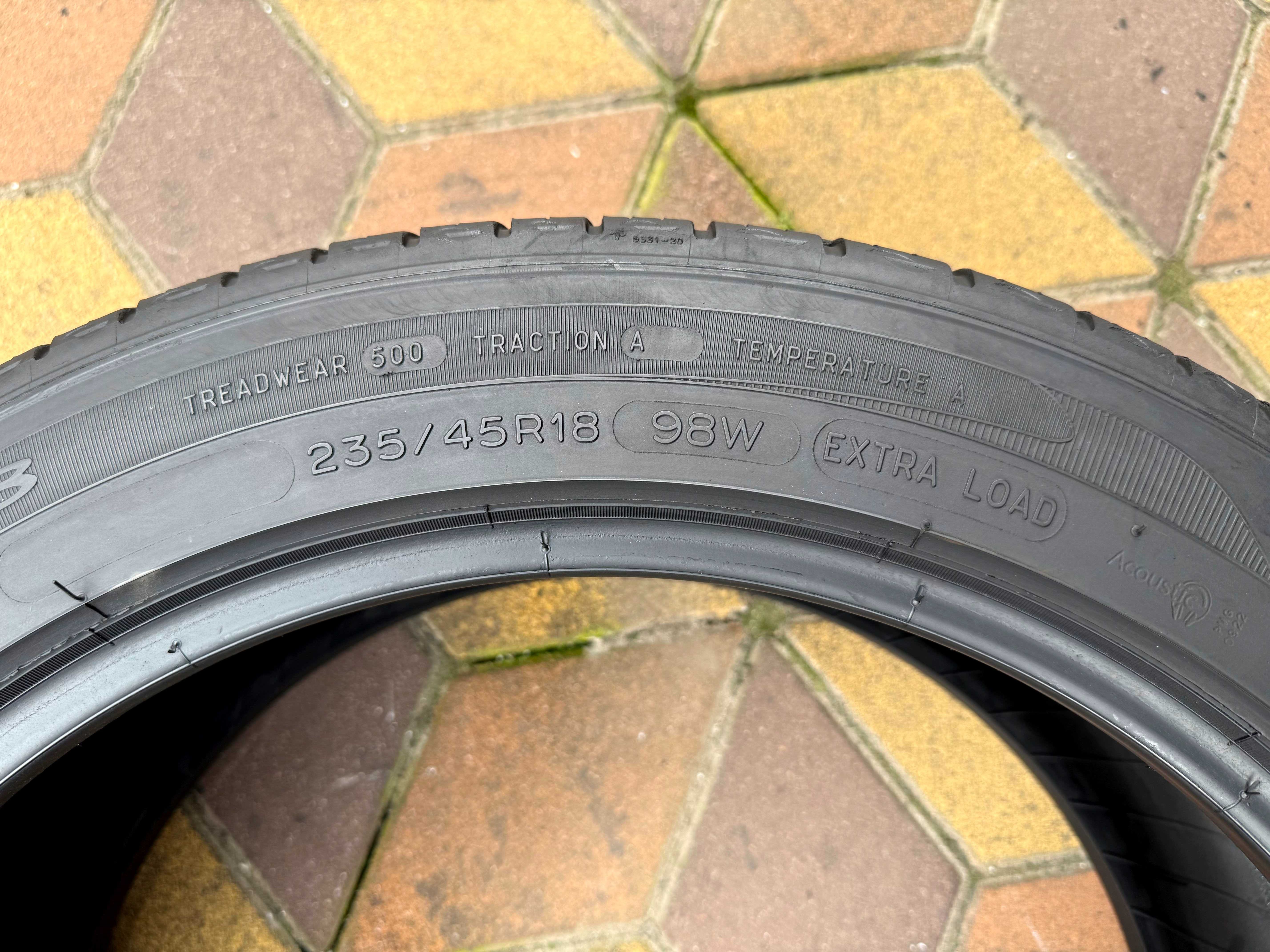 235/45 R18 Michelin Primacy MXM4 T1. Шини літні 2 шт.