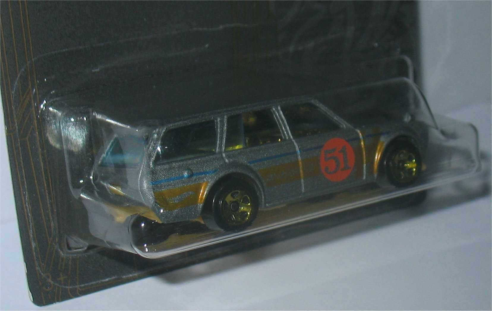 Hot Wheels - 71 Datsun Bluebrid 510 Wagon - Satin and Chrome (2019)