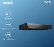 Відеореєстратор Reolink RLN8-410 2Т