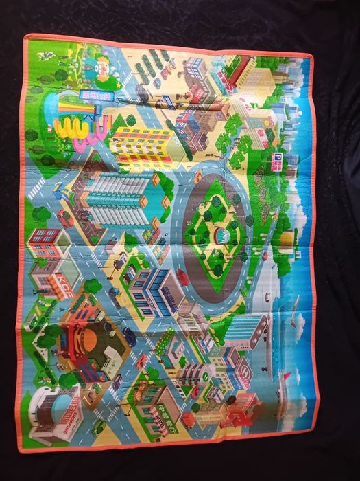 Mata dla dzieci miasto/ulice piankowa