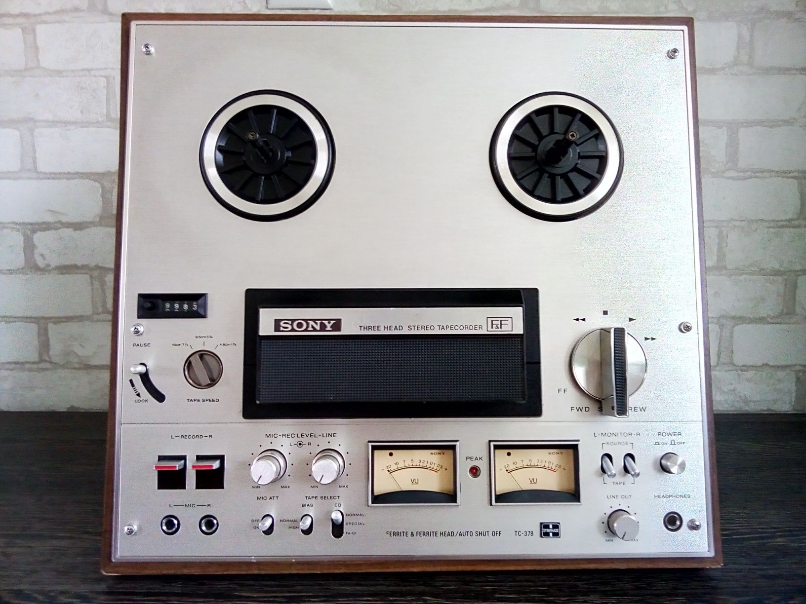 Sony TC-378 tapecorder 1975-78