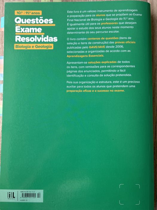 Livro de Questões de Exame Resolvidas - Biologia e Geologia (19/20)