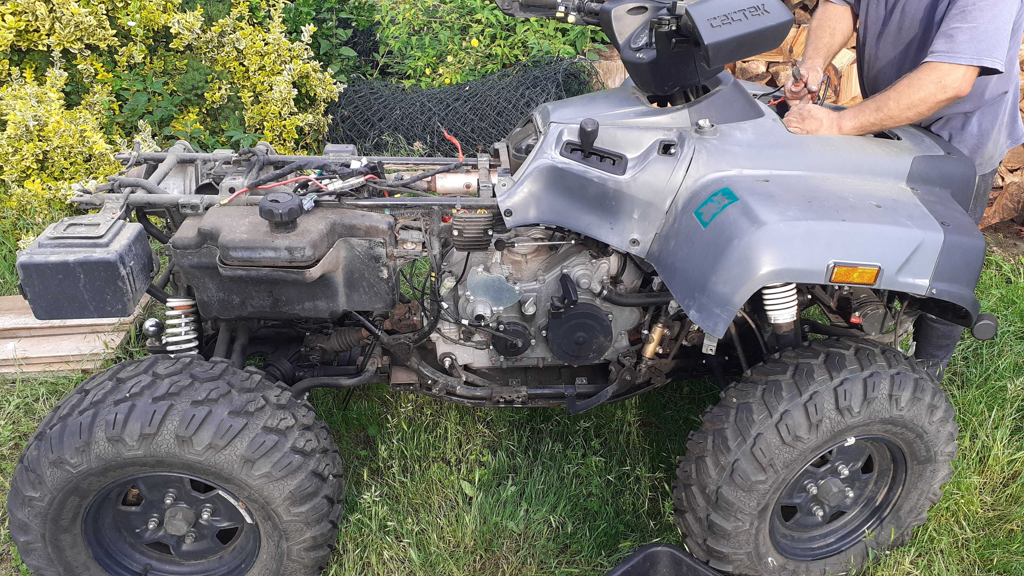 cectek 500 rama wahacz plastiki siedzenie silnik kola tlumik licznik