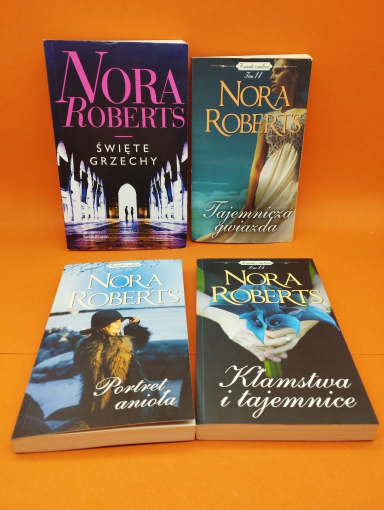 Nora Roberts - zestaw 4 książek