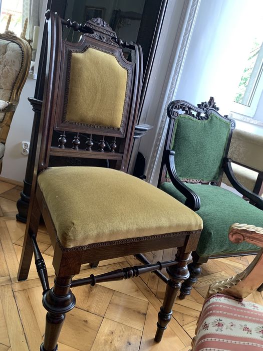 Krzesło antyk po renowacji