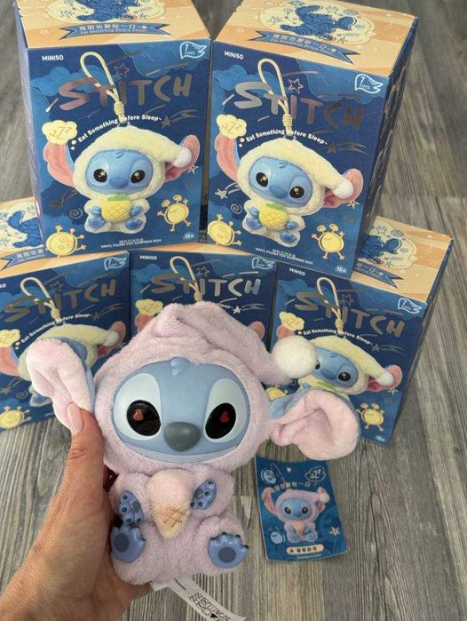 Стіч Іграшка брелок Stitch Labubu секретний тренд серед фанатів Disney