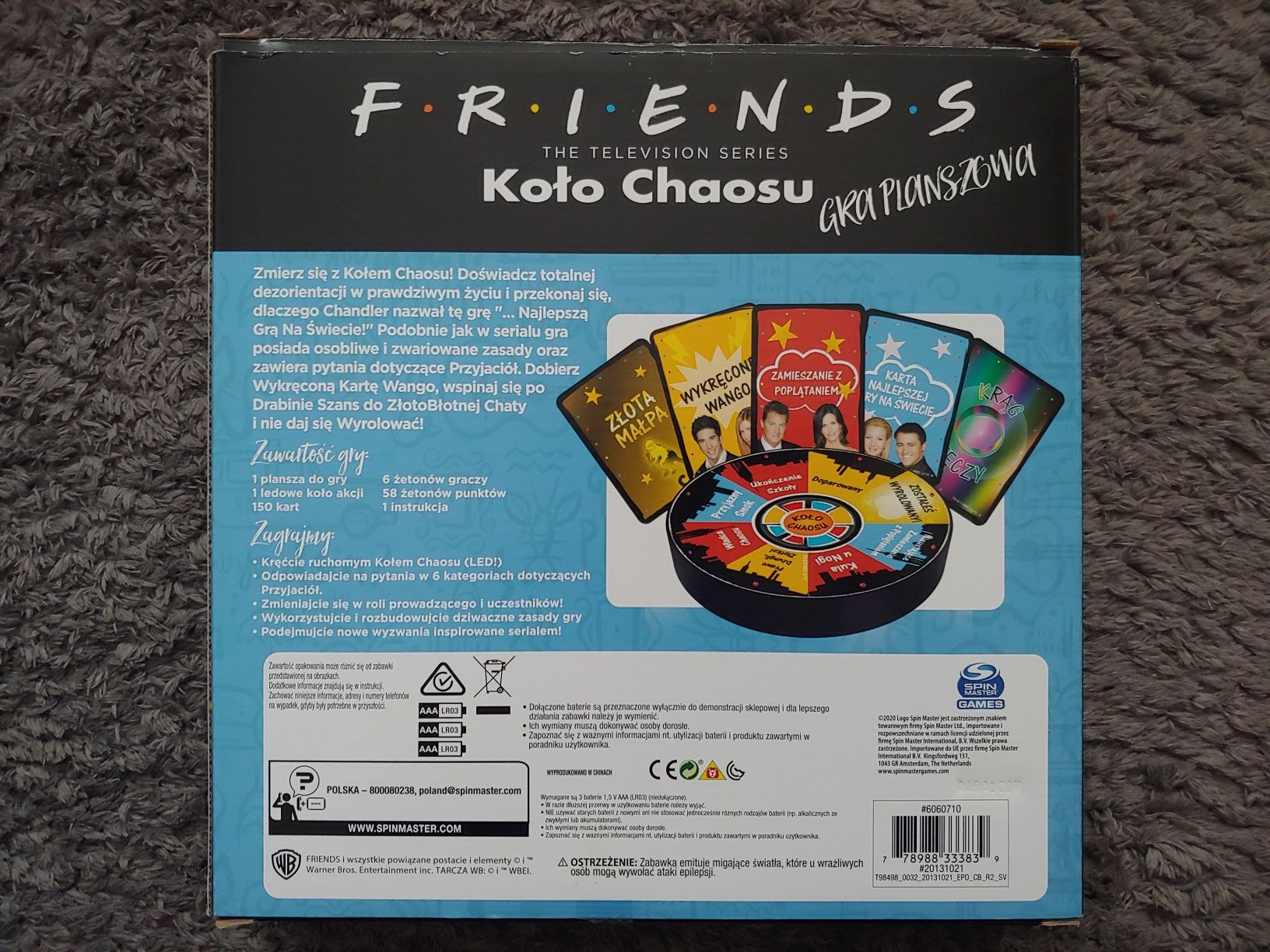 Friends Koło chaosu Przyjaciele gra