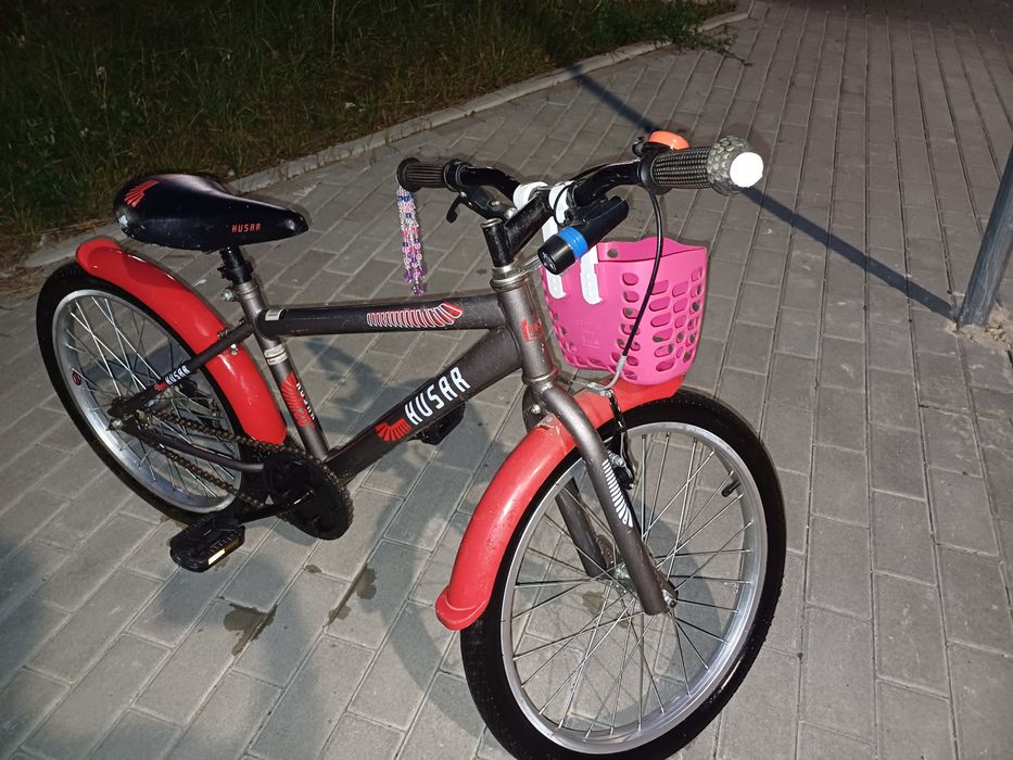 Rower dziecięcy, bardzo dobry stan, kola 20"