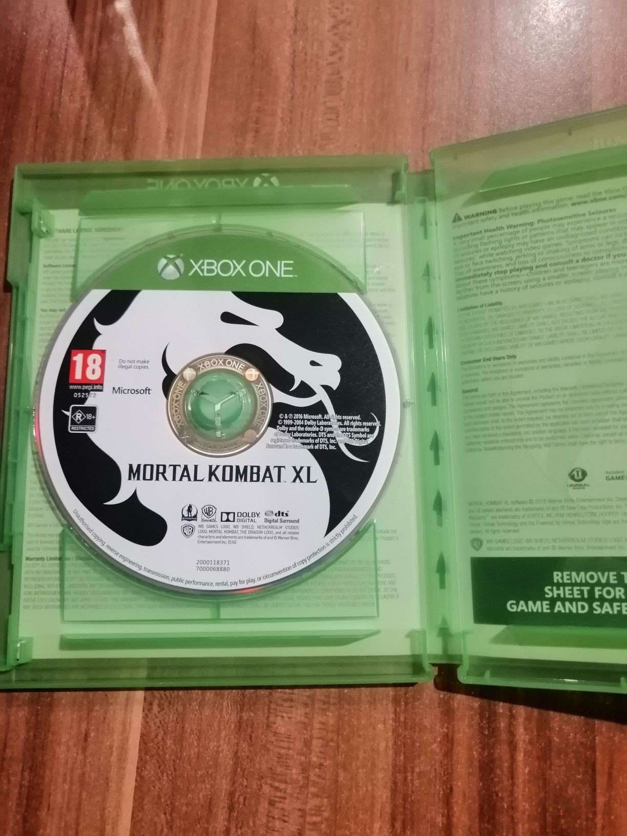 Mortal KombatXLwersja ENG