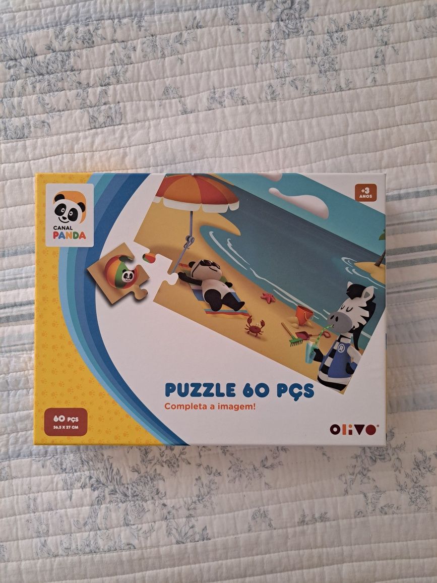 Puzzle Canal Panda - 60 peças