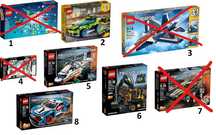 LEGO 40253 | 31074 | 31039 | 40333 | 42052 | 42053 | 42065 | 42077