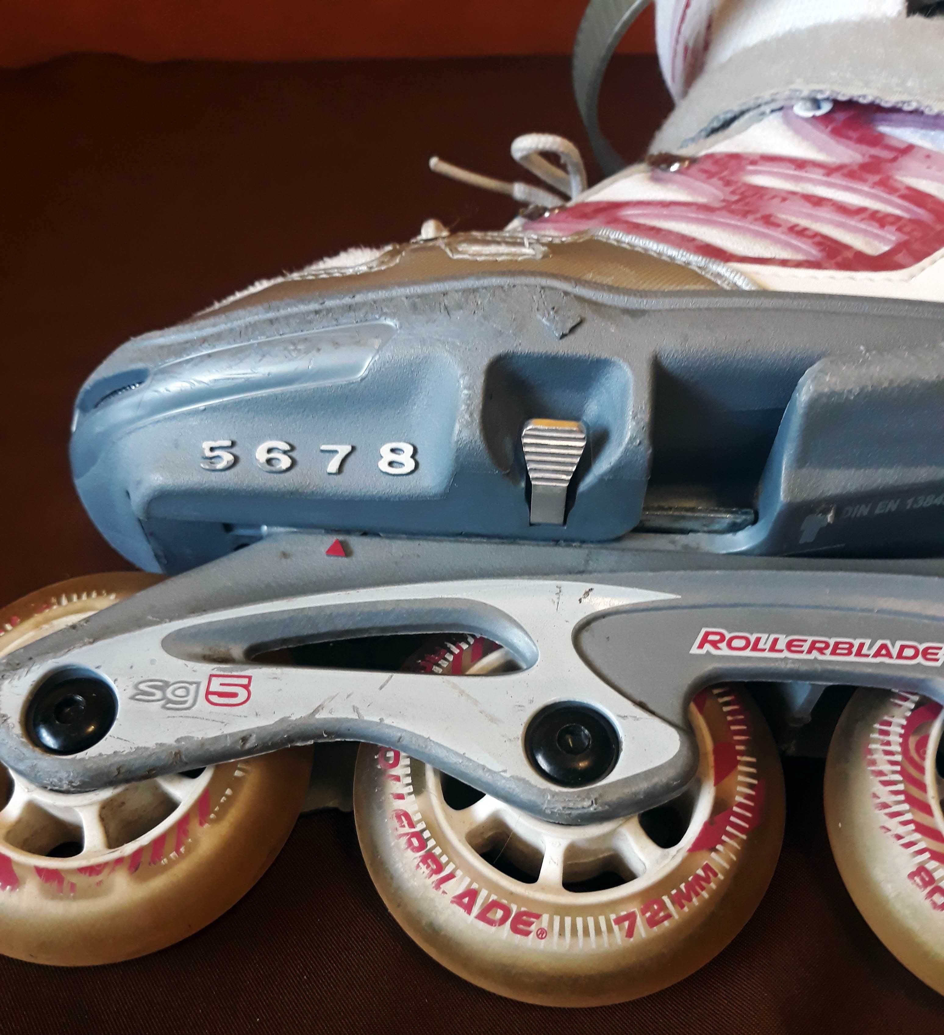 Ролики розсувні Rollerblade Spitfire TW-G SG5. Розмір EU 36,5-40,5