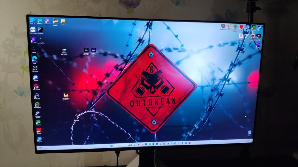 Монітор 280Гц. Alienware AW2723DF