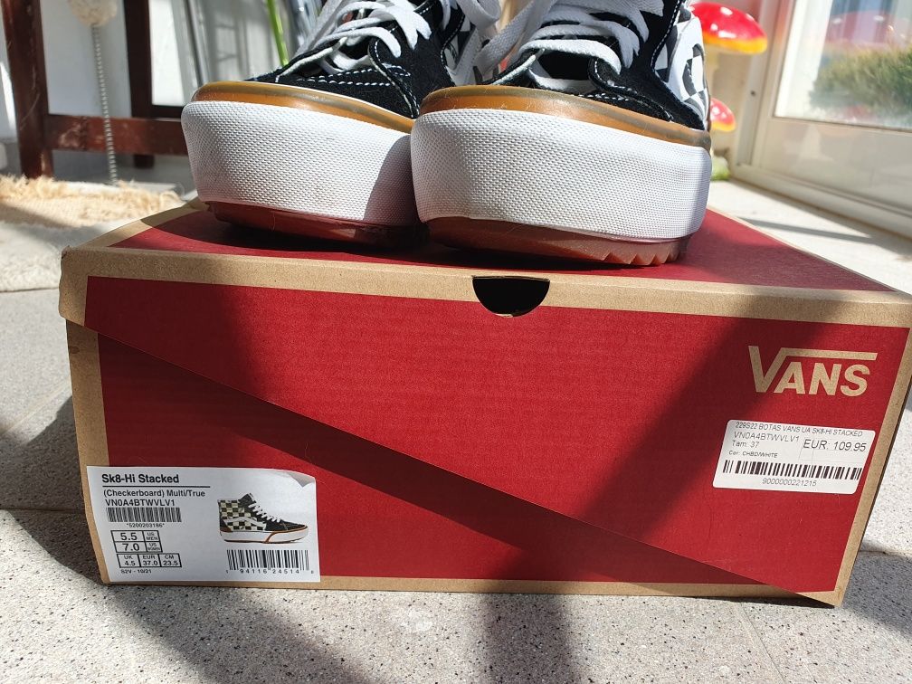 Ténis Vans plataforma