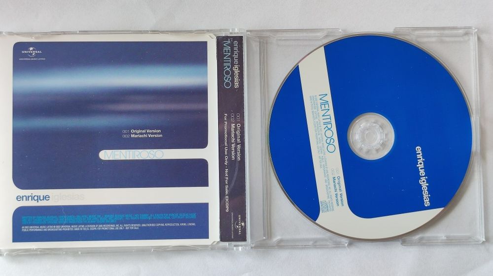 Enrique Iglesias – Mentiroso płyta CD