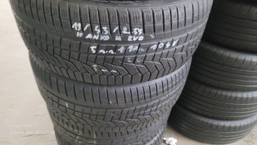 Dwie  zimowe Hankook Winter i*cept evo2 W320 245/45R19