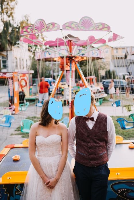 suknia ślubna sweatheart 44055 sincerity justin alexander ivory 38 M