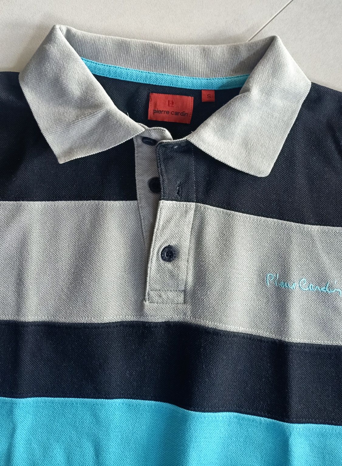 Koszulka bluzka polo Pierre Cardin rozm S czyli 164-168 stan bdb