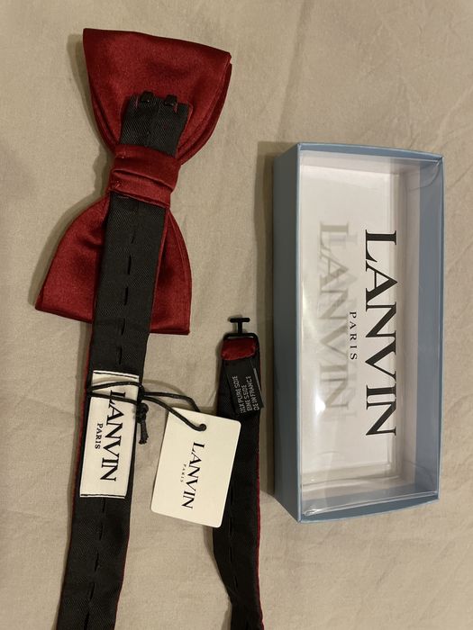 LANVIN - Paris - Nowa męska muszka
