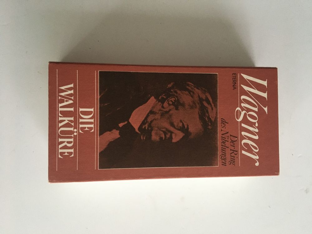 Kolekcjonerski zestaw kaset WAGNER DIE WALKURE + książka - 1981 r.