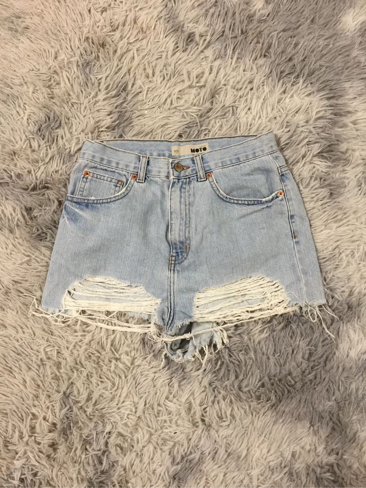 Spodenki jeansowe damskie rozmiar XS topshop