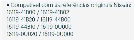 NOVA - Corpo da borboleta/Torre de admissão Nissan Micra K11